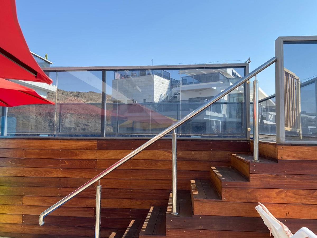 Apartmán Stunning Penthouse With Sea Views And Private Heated Pool Ejlat Exteriér fotografie