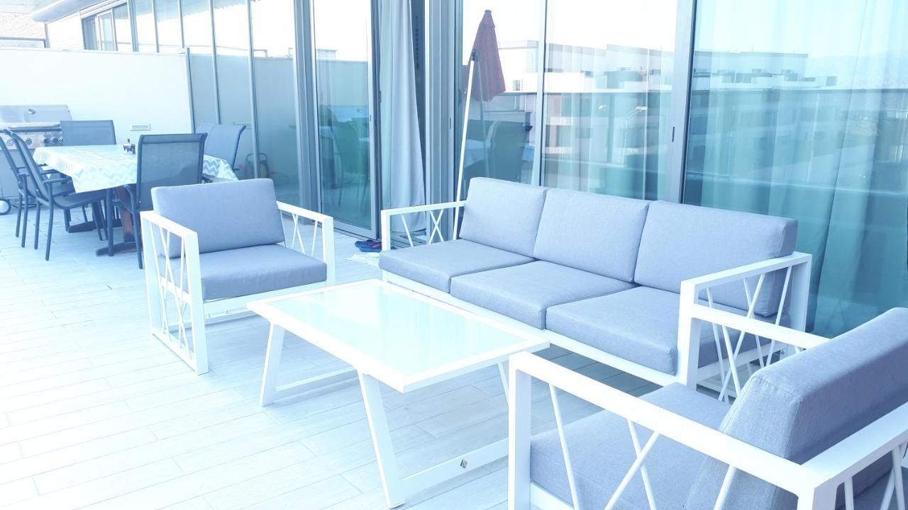 Apartmán Stunning Penthouse With Sea Views And Private Heated Pool Ejlat Exteriér fotografie